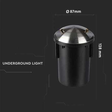MR16 Underground Fitting 12V Two Window 