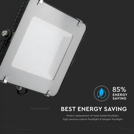 LED Прожектор 150W 3000К SAMSUNG ЧИП ЧерноТяло SKU 475 V-TAC