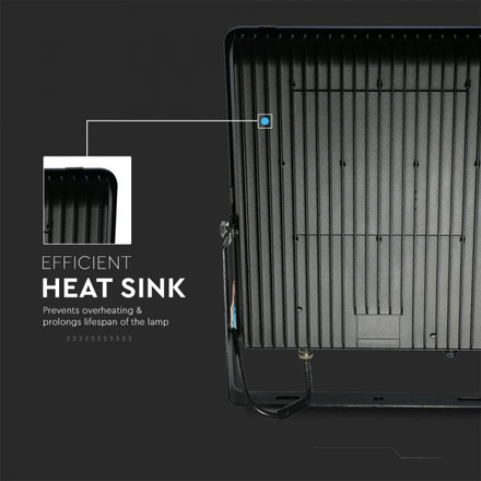 LED Прожектор 50W 6400К 160LM/W Черно Тяло SKU 5919 V-TAC