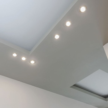 SKU 8173 5W LED Луна Пожароустоичива Никел Димираща 3000К с марка V-TAC