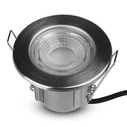 SKU 8173 5W LED Луна Пожароустоичива Никел Димираща 3000К с марка V-TAC