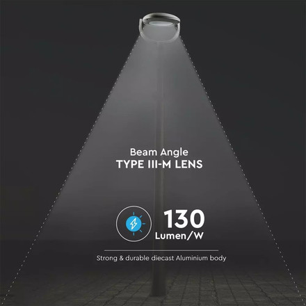 SKU 8679 LED Парков Осветител SAMSUNG ЧИШ - 50W 6500K Class I Универсален с марка V-TAC