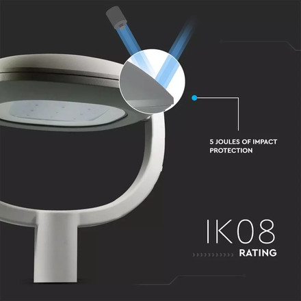 SKU 8679 LED Парков Осветител SAMSUNG ЧИШ - 50W 6500K Class I Универсален с марка V-TAC