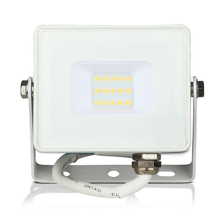 LED Прожектор 10W 4000К SAMSUNG ЧИП Бяло Тяло SKU 428 V-TAC