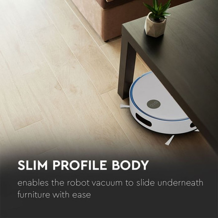 Vacuum Cleaner With Remote Control White & Blue