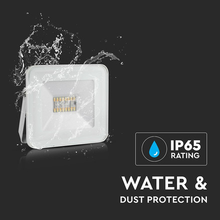 LED Прожектор с Bluetooth контрол 20W RGB+CCT Димируем Бяло Тяло SKU 5984 V-TAC