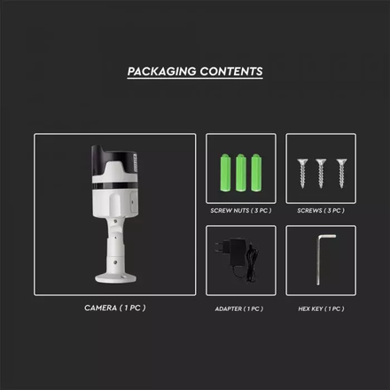 SKU 8987 IP WIFI Камера B07 3MP IP65 с марка V-TAC