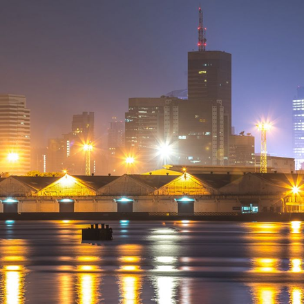 LED Прожектор 400W 4000К 120LM/W SAMSUNG ЧИП Черно Тяло SKU 964 V-TAC