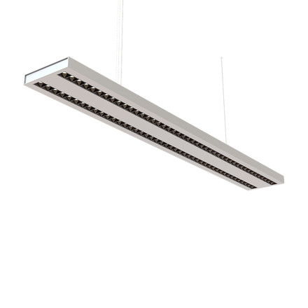 LED Linear Light SAMSUNG CHIP - 60W Hangign  Linkable Silver Body 4000K 1190x160x30mm