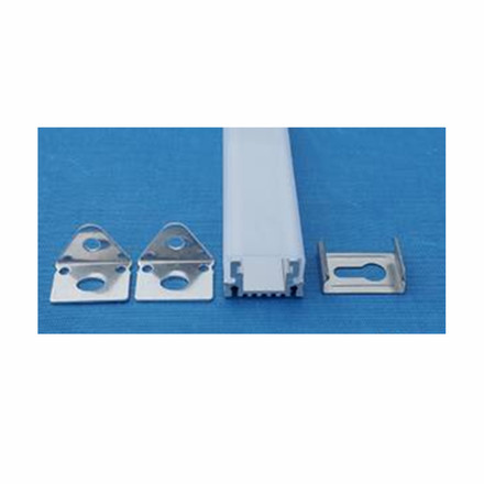 Aluminum Profile Narrow Flat Cap Matt