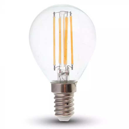 LED Крушка Е14 6W 4000К P45 Филамент SKU 2846 V-TAC