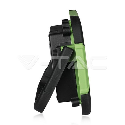 LED Прожектор с батерия 10W 6400К IP44 Презаредим USB + SOS Функция SAMSUNG ЧИП SKU 502 V-TAC