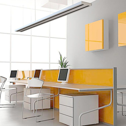 LED Linear Light SAMSUNG CHIP - 60W Hangign  Linkable Silver Body 4000K 1190x160x30mm