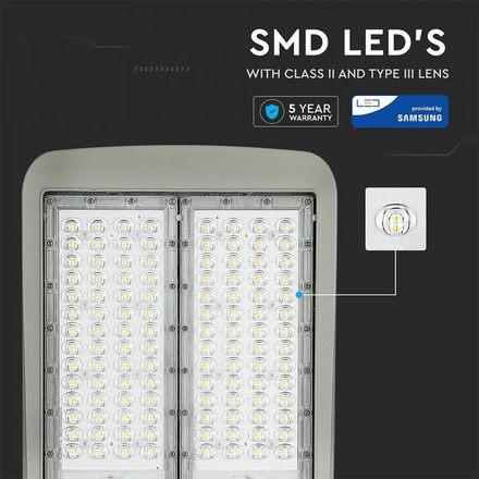 SKU 888 LED Улична Лампа SAMSUNG ЧИП - 150W 6400K КЛАС II 140LM/W с марка V-TAC