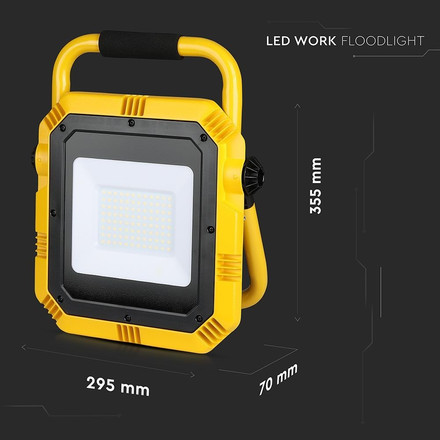 50W LED WORK Floodlight  SAMSUNG CHIP 6400K IP65