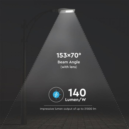 SKU 955 LED Улична Лампа SAMSUNG ЧИП - 150W 4000K КЛАС I 140LM/W с марка V-TAC