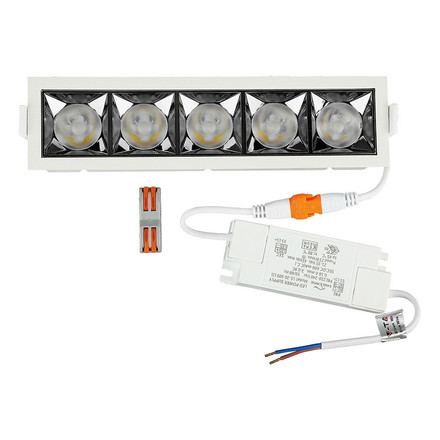 SKU 979 LED Луна SAMSUNG ЧИП - 20W Рефлектор UGR<19 12' 5700K с марка V-TAC