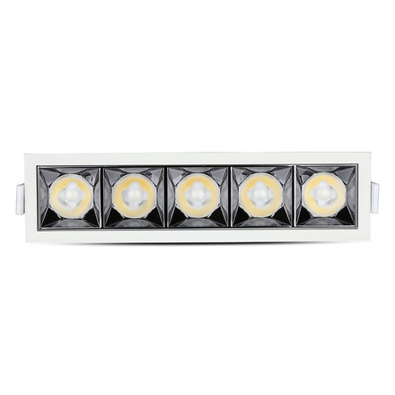 SKU 981 LED Луна SAMSUNG ЧИП - 20W Рефлектор UGR<19 12' 2700K с марка V-TAC