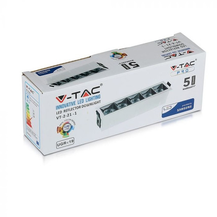 SKU 994 LED Луна SAMSUNG ЧИП - 20W Рефлектор UGR<19 36' 5700K с марка V-TAC