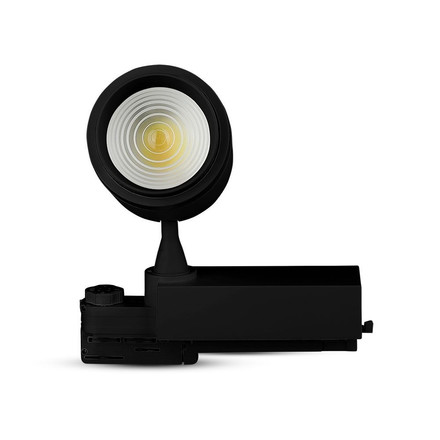 35W LED Track Light With Blue Tooth Control 3 in 1 Black 