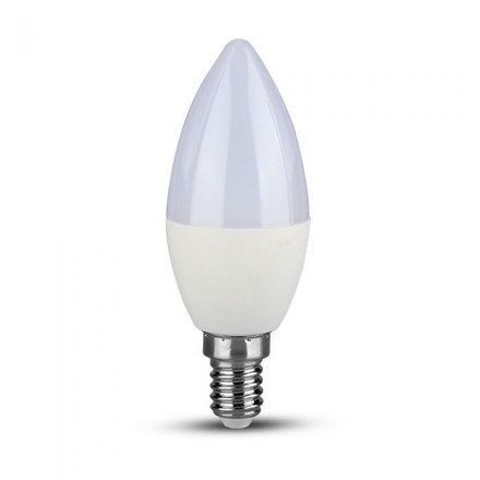 LED Крушка E14 5.5W 6400K Кендъл SAMSUNG ЧИП  Димируема SKU 20187 V-TAC