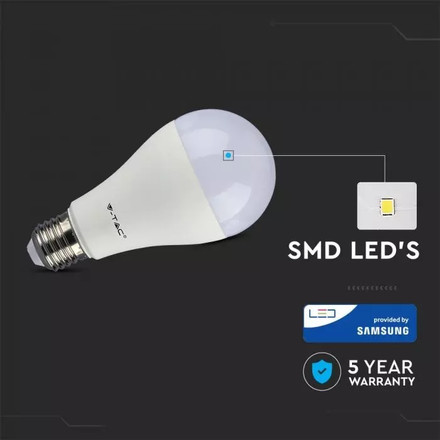 LED Крушка Е27 9W SAMSUNG ЧИП Авариийна 3000К 3 Часа Батерия SKU 2371 V-TAC