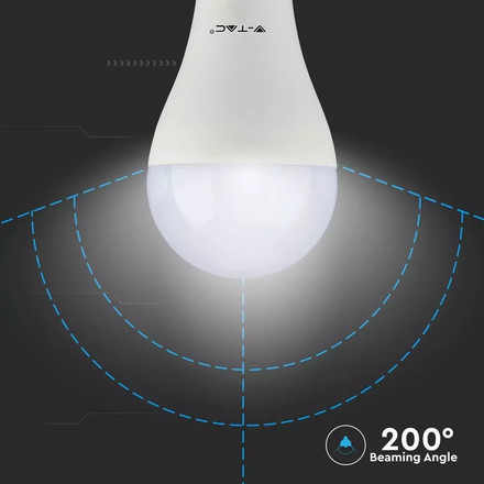 LED Крушка Е27 9W SAMSUNG ЧИП Авариийна 3000К 3 Часа Батерия SKU 2371 V-TAC