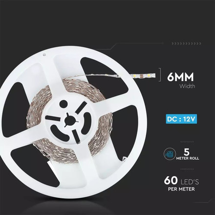 LED Strip 2835 60 Led 12V IP20 3000K 