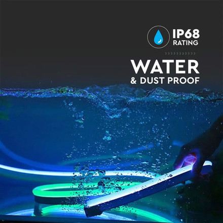 Neon Flex 24V IP68 3000K Cuttable Evry 5CM