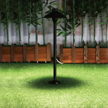 7W Led Garden Spike Light Black Body IP65 4000K