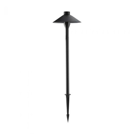 7W Led Garden Spike Light Black Body IP65 3000K