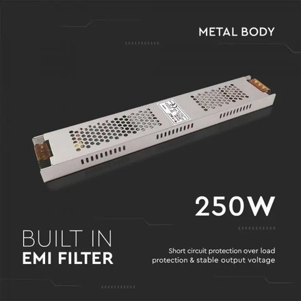 SKU 2691 LED Захранване 250W 24V 10.41A IP20 с марка V-TAC