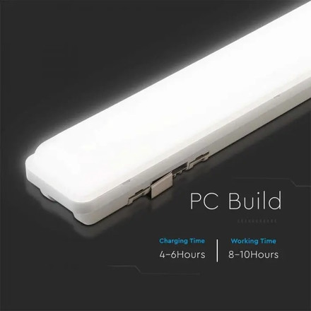 SKU 6500 LED Влагозащитено Тяло Солар 1200mm 18W 3в1 Дистанционно + Сензор с марка V-TAC