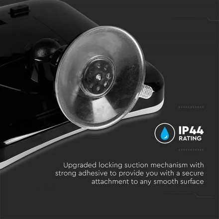 SKU 6630 3.2 LED Огледало 3xAAA Батерия Черно Тяло с марка V-TAC