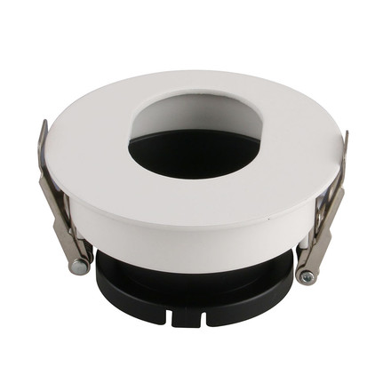 SKU 3161 GU10 Отливка Кръг Бяло+Черно VT-874 с марка V-TAC