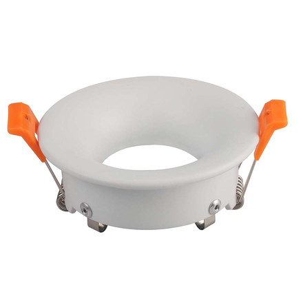 GU10 Fitting Square White 