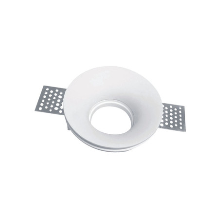 GU10 Fitting Round White 