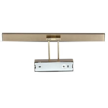 SKU 3983 8W LED Лампа За Картина Подвижна Златна ф455 3000К с марка V-TAC