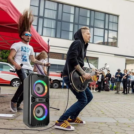 SKU 6663 10W Колона Презаредима С USB RGB 2x4inch с марка V-TAC