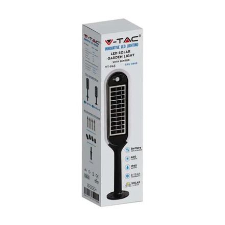 SKU 6665 5W LED Соларно Градинско Тяло 4000К с марка V-TAC
