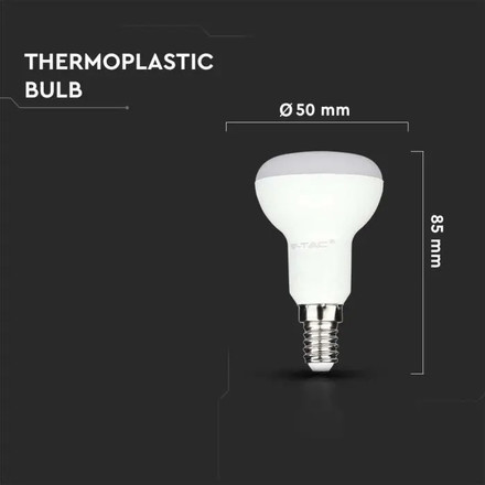 LED Крушка Е14 6W 6400K R50 SAMSUNG ЧИП SKU 21140 V-TAC