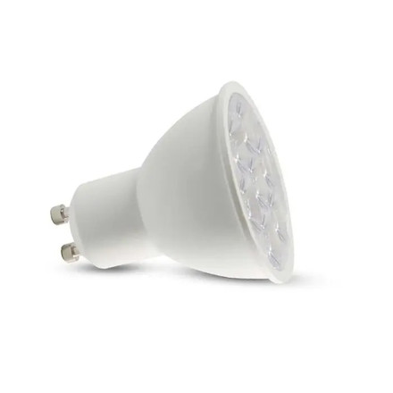 LED Spotlight SAMSUNG CHIP - GU10 6W  Ripple Plastic 10°D 3000K