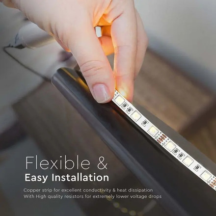 SKU 212137 LED Лента SMD5050 - 60/1 Синя IP20 с марка V-TAC