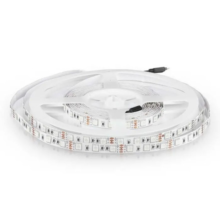 SKU 212138 LED Лента SMD5050 - 60/1 Зелена IP20 с марка V-TAC