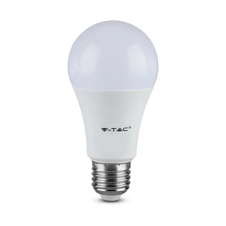 LED Крушка Е27 8.5W A60 Термо Пластик 4000K SKU 217261 V-TAC