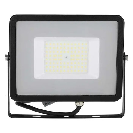 LED Прожектор 50W 6500К SAMSUNG ЧИП Черно Тяло SKU 21761 V-TAC