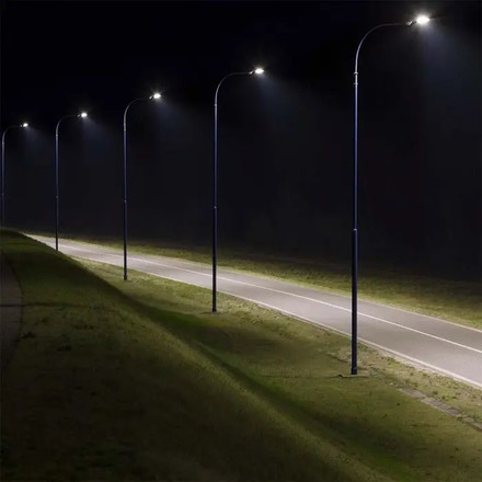 SKU 21960 LED Улична Лампа SAMSUNG ЧИП - 100W 4000K 135LM/W с марка V-TAC