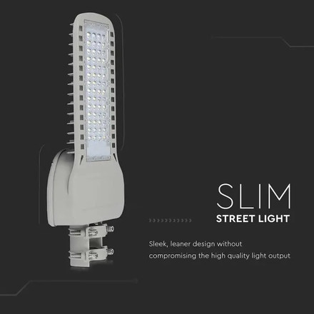 LED Street Light SAMSUNG CHIP 5 Years Warranty - 100W SLIM 4000K 135LM/W