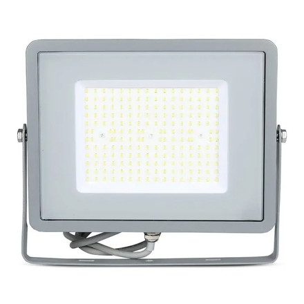 LED Прожектор 100W 6500К 120LM/W SAMSUNG ЧИП Сиво Тяло SKU 21771 V-TAC