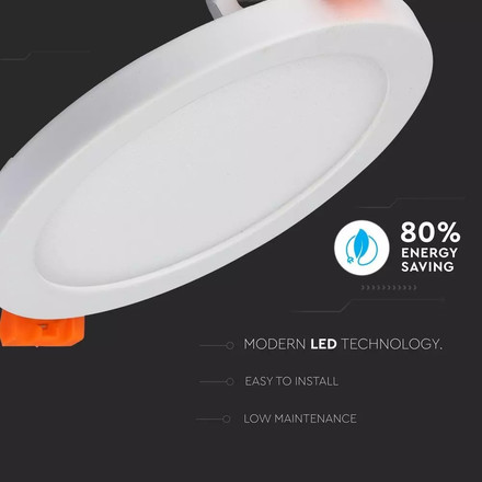 29W LED Frameless Panel Light Round 3000K 
